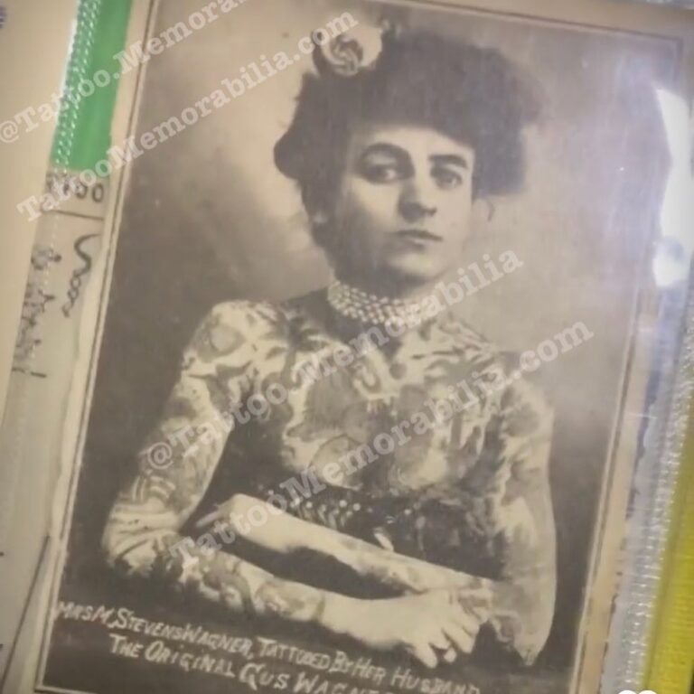 Maude Wagner Tattoo Artist Tattoo Memorabilia