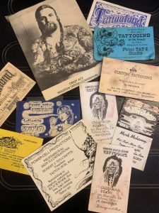 Vintage Tattoo Business Cards