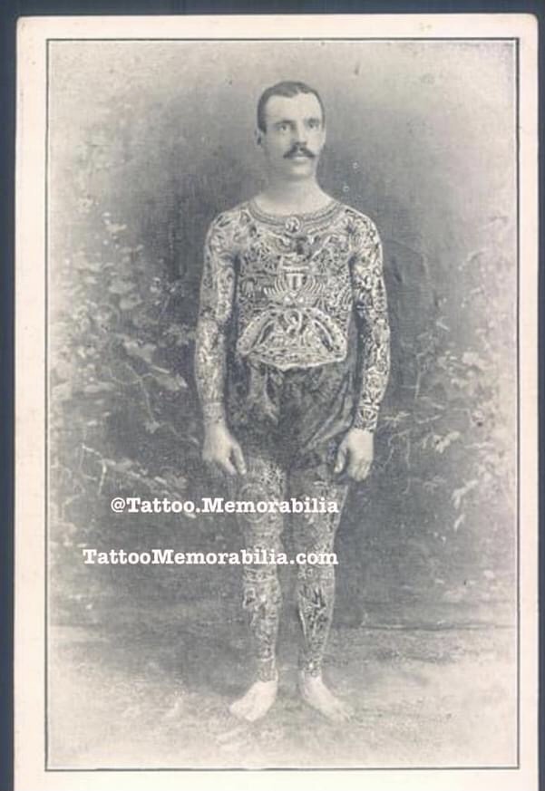 Read more about the article Frank Marwood | Tattooed Man