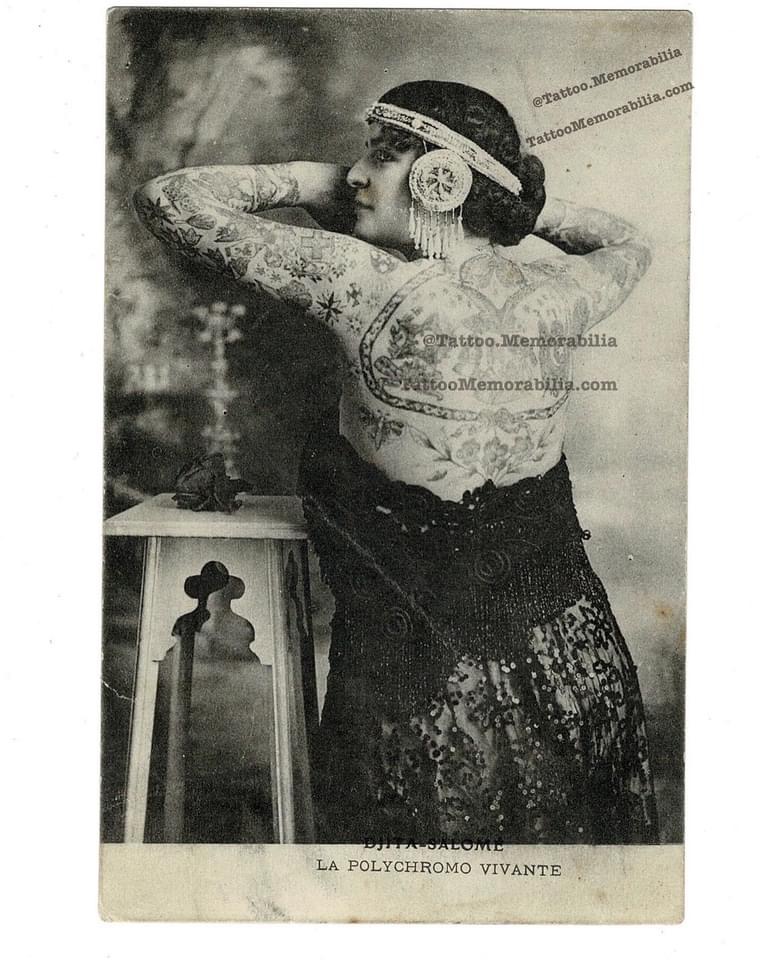 Read more about the article Djita Salomé Antique Postcard For Sale