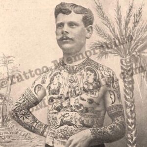 Tattooist William Boston 1895
