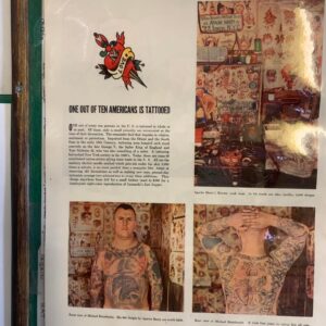 Vintage Life Magazine Tattooing on the Bowery