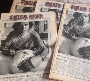 Vintage Lyle Tuttle Rolling Stone Magazine 1970