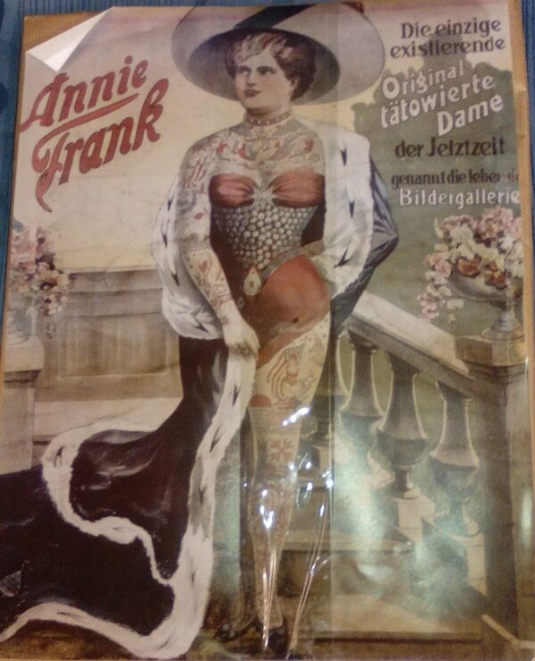 Antique Tattooed Woman Annie Frank