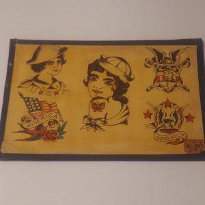 Al Kemp Tattoo Artist Vintage Tattoo Flash