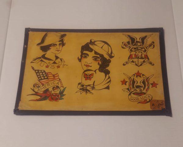 Al Kemp Tattoo Artist Vintage Tattoo Flash