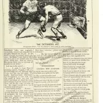 1914 Antique Illustration Tattooed Boxer