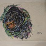 Gorilla Tattoo Design by Ed Hardy - Original 1999