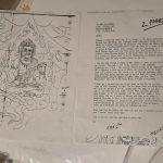 Ed Hardy- Sketch & Note from Ed Hardy to Bill Claydon 2000