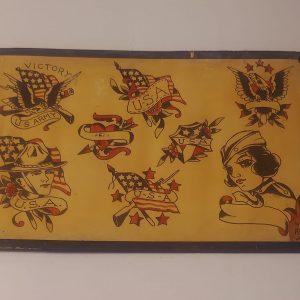 Al Kemp Tattoo Artist Vintage Tattoo Flash
