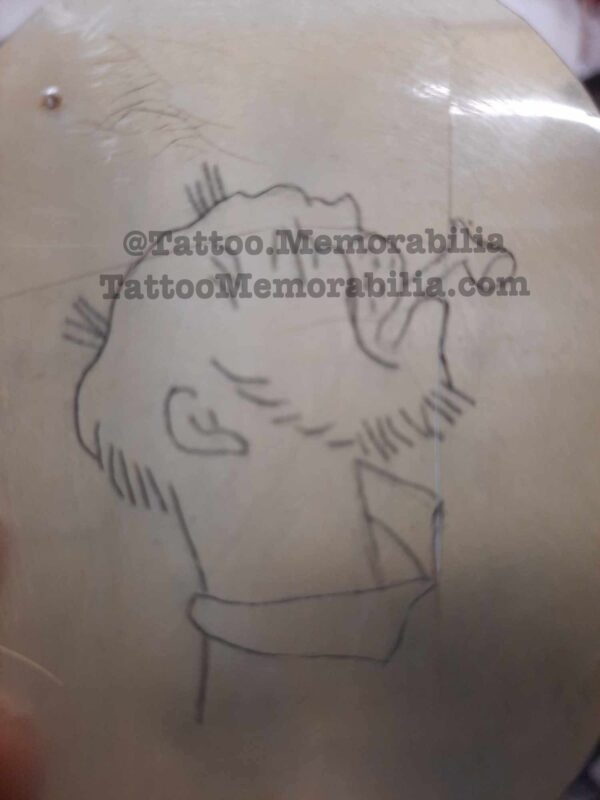 Antique Tattoo Design Acetate