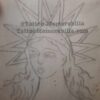 Antique Tattoo Design Acetate-Lady Liberty