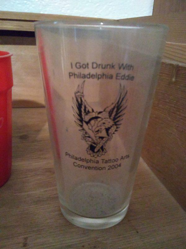 I Got Drunk With Philadelphia Eddie - 2004 Convention Glass