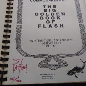 The Big Golden Book Of Flash-Signed Pat Fish- # 107/400