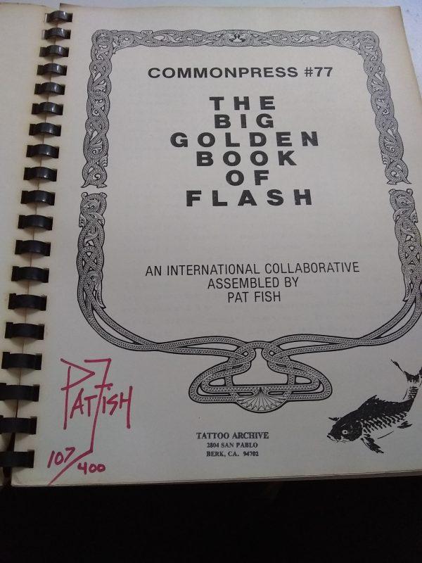 The Big Golden Book Of Flash-Signed Pat Fish- # 107/400