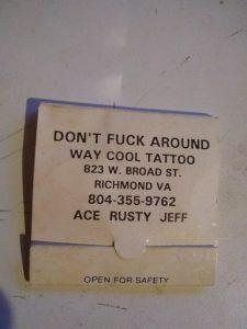 "Don`t Fuck Around"