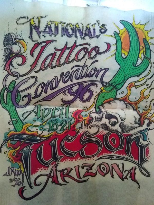 1996 National Tattoo Association-Printed Cloth-Jack Rudy