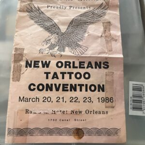 National Tattoo Convention 1986 New Orleans Program