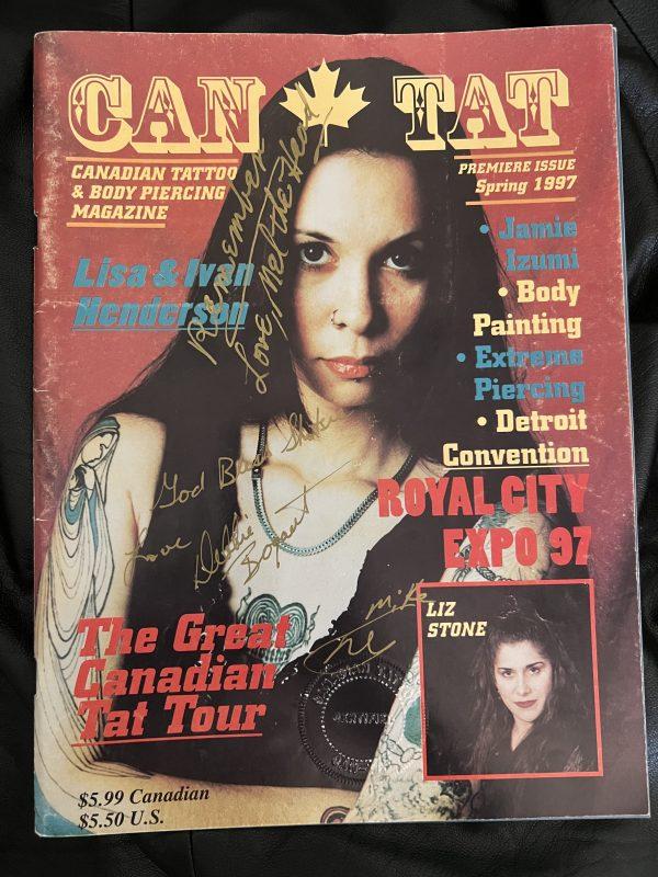 CAN TAT-Canadian Tattoo Magazine Spring 1997 1st Issue - Image 2