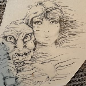 Vintage Tattoo Flash- Signed 1985 Shotsie Gorman