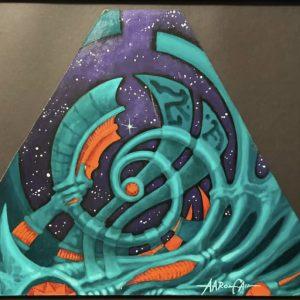 Aaron Cain Original Painting 2005