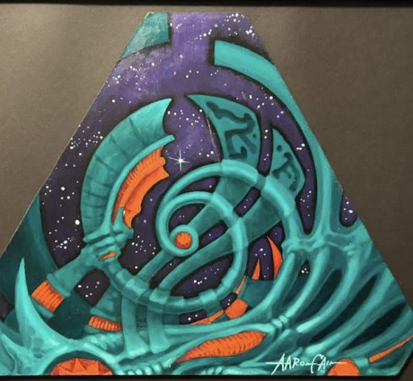 Aaron Cain Original Painting 2005