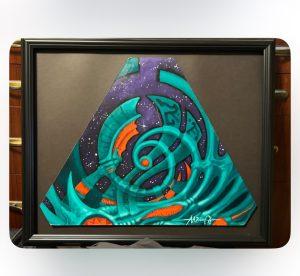 Aaron Cain Original Painting 2005