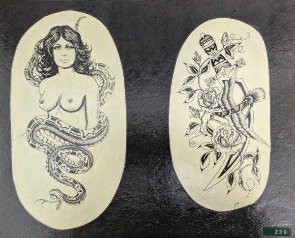 Vintage Tattoo Flash Sheet 1980‘s Cutout 👉 Claydon Collection 👉Vintage Tattoo Flash Sheet 👉 Laminated 👉Very Good Condition vintage-tattoo-flash-sheet-1980s-cutout-A