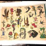 Cliff Raven Tattoo Artist
Vintage Production Tattoo Flash