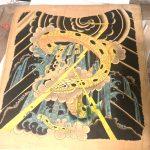 Vintage Spaulding Flash 1976 Snake Tattoo Design
