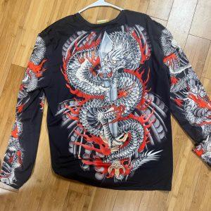 Yellowman Collection Vintage Dragon Tattoo Tshirt