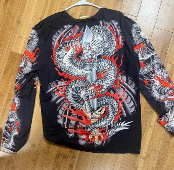 Yellowman Collection Vintage Dragon Tattoo Tshirt