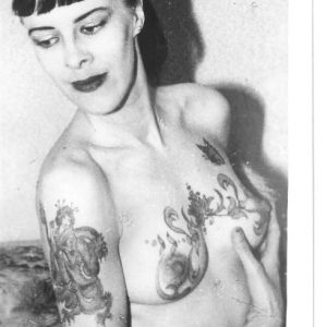 Vintage Tattooed Female Photograph Bernard Kobel Photograph | Original (6)