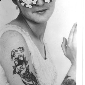 Vintage Tattooed Female Photograph Bernard Kobel Photograph | Original (3)