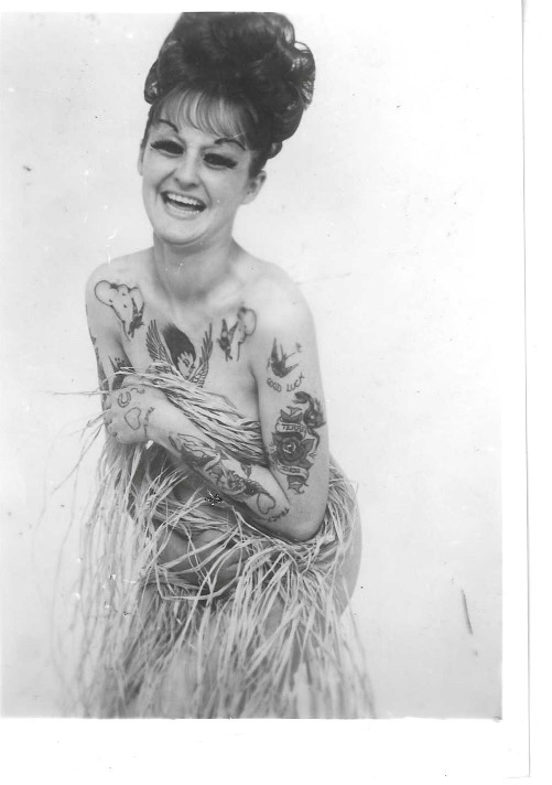 Vintage Tattooed Female Photograph Bernard Kobel Photograph | Original (1)