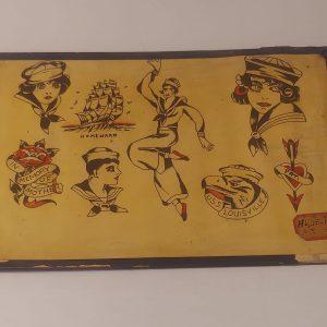 Al Kemp Tattoo Artist Vintage Tattoo Flash