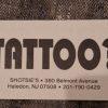Shotsie Gorman Tattoo Artist Business Card 1985