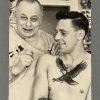 Tattoo Artist Doc Forbes Original Photograph- Eagle On Chest Tattoo