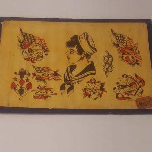Al Kemp Tattoo Artist Vintage Tattoo Flash