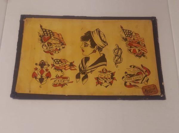 Al Kemp Tattoo Artist Vintage Tattoo Flash