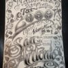 National Tattoo Convention 2000 poster drawn by Jack Rudy.