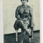 La Bella Angora “Most Artistic Tattooed Lady of the World- Antique Pitchcard