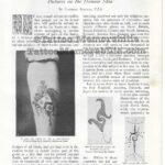 1897 Rare Original Article on Tattooing "Pictures on the Human Skin" Strand Magazine