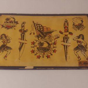 Al Kemp Tattoo Artist Vintage Tattoo Flash