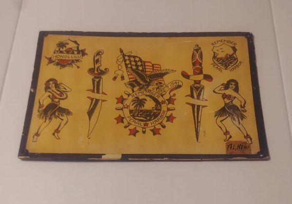 Al Kemp Tattoo Artist Vintage Tattoo Flash