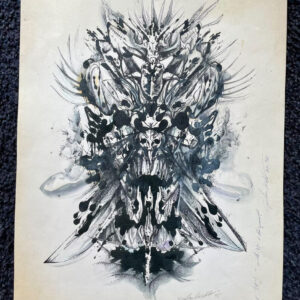 Spider Webb Original Artwork 1995- Skull & Daggers