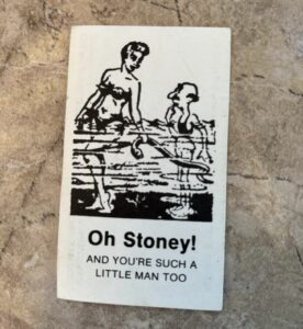 Stoney Tattoo Artist Business Card-Stoney knows how