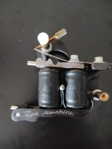 Stormwave 2001,#8 . Moscow engraved on Spring shelf,Zac tattoo machine