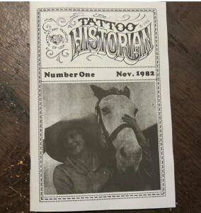 1982 Tattoo Historian #1 - Lyle Tuttle