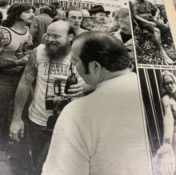 First Texas Tattoo Convention 1976 - Lyle Tutttle -Dana Brunson